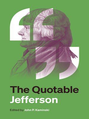 cover image of The Quotable Jefferson